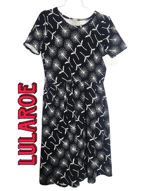 LuLaRoe Amelia NWT Dandelion Print Women's Dress Size L